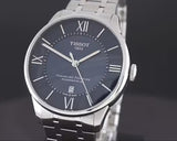Tissot Chemin Des Tourelles Powermatic 80 Blue Dial Silver Steel Strap Watch for Men - T099.407.11.048.00