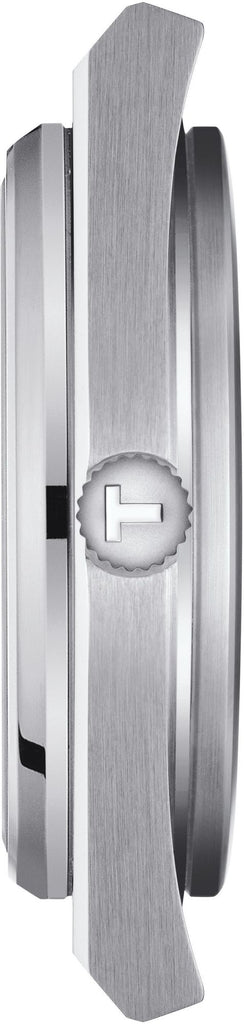 Tissot PRX Powermatic 80 Black Dial Black Leather Strap Watch for Men - T137.407.16.051.00