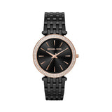 Michael Kors Darci Black Dial Black Steel Strap Watch for Women - MK3407