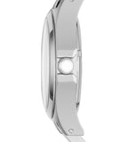 Marc Jacobs Henry Skeleton Silver Dial Silver Steel Strap Watch for Women - MBM3262