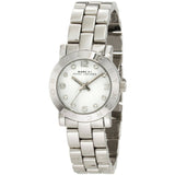 Marc Jacobs Amy Silver Dial Silver Steel Strap Watch for Women - MBM3181