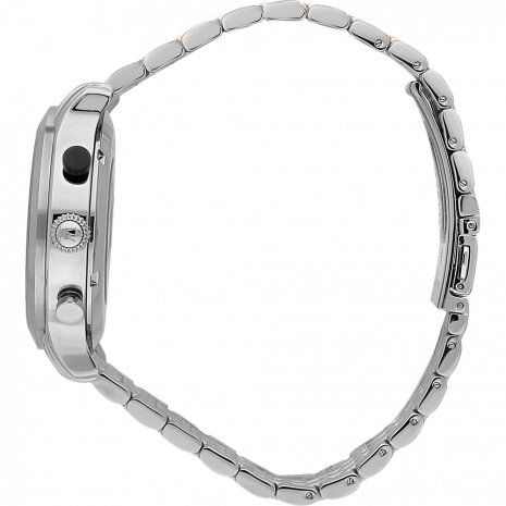 Maserati Legend Chronograph Ivory White Dial Two Tone Steel Strap Watch For Men - R8873638002