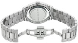 Marc Jacobs Tether Transparent Silver Dial Silver Steel Strap Watch for Women - MBM3412