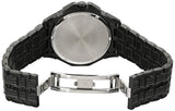 Bulova Octova Chronograph Black Crystal Dial Black Steel Strap Watch for Men - 98C134