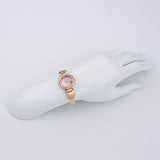 Gucci Guccisima Quartz Mother of Pearl White Dial Rose Gold Steel Strap Watch for Women - YA134512