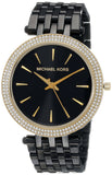 Michael Kors Darci Black Dial Black Steel Strap Watch for Women - MK3322