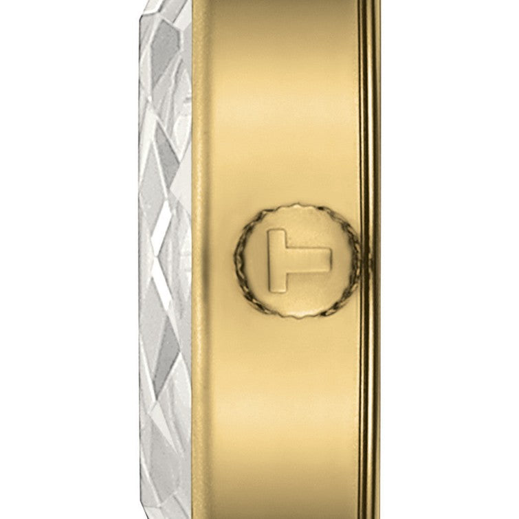 Tissot Lovely Round Green Mother of Pearl Dial Green Leather Strap Watch for Women - T140.009.36.091.00