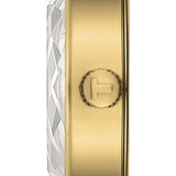 Tissot Lovely Round Green Mother of Pearl Dial Green Leather Strap Watch for Women - T140.009.36.091.00