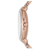 Marc Jacobs Mandy Rose Gold Dial Rose Gold Steel Strap Watch for Women - MJ3550