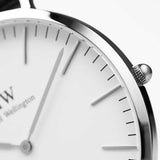 Daniel Wellington Classic Oxford White Dial Two Tone Nylon Strap Watch For Men - DW00100015