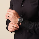 Maserati Epoca Chronograph Blue Dial Brown Leather Strap Watch For Men - R8871618014