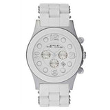 Marc Jacobs Pelly White Dial White Silicone Strap Watch for Women - MBM2565