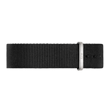 Daniel Wellington Classic Cornwall White Dial Black Nylon Strap Watch For Men - DW00100260