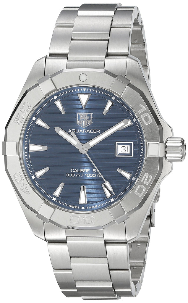 Tag Heuer Aquaracer Blue Dial Watch for Men - WAY2112.BA0928