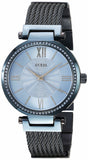 Guess Soho Diamonds Blue Dial Blue Mesh Bracelet Watch For Women - W0638L3