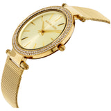 Michael Kors Darci Gold Dial Gold Mesh Bracelet Watch for Women - MK3368