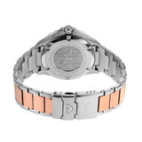 Emporio Armani Diver Quartz Brown Dial Two Tone Steel Strap Watch For Men - AR11340