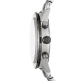 Emporio Armani Chronograph Grey Dial Two Tone Steel Strap Watch For Men - AR11391