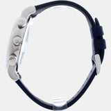 Emporio Armani Luigi Chronograph Blue Dial Blue Leather Strap Watch For Men - AR11451