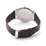 Emporio Armani Luigi Quartz Gray Dial Brown Leather Strap Watch For Men - AR1996