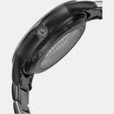 Emporio Armani Renato Automatic Blue Dial Grey Steel Strap Watch For Men - AR60056