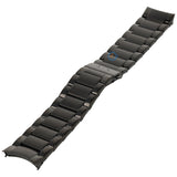 Armani Exchange Hampton Chronograph Black Dial Black Steel Strap Watch For Men - AX2104