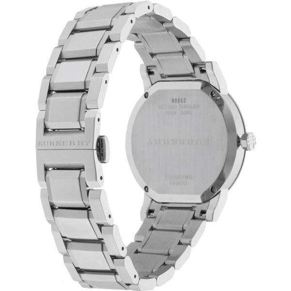 Burberry The City Silver Dial Silver Steel Strap Watch for Women - BU9000