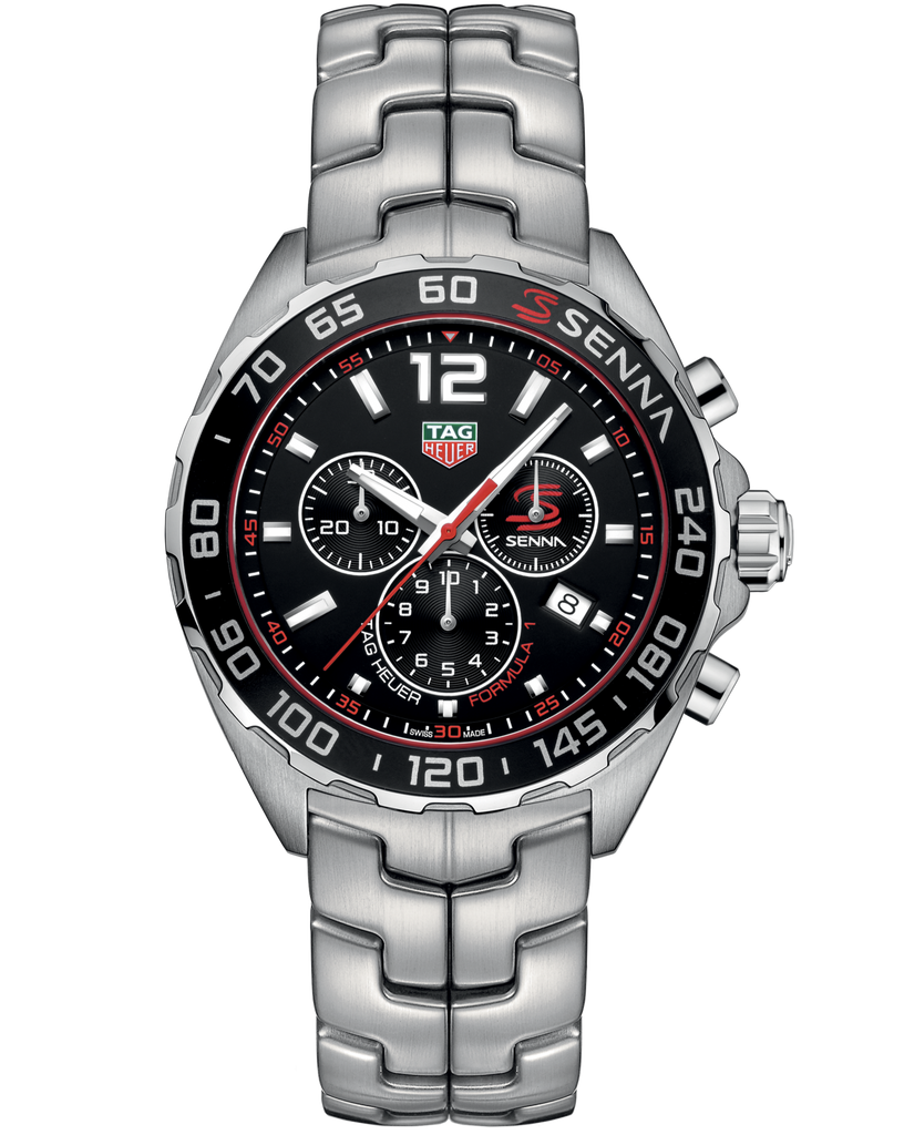 Tag Heuer Senna Black Dial Watch for Men - CAZ1015.BA0883