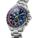 Tag Heuer Formula 1 x Red Bull Racing Chronograph Blue Dial Silver Steel Strap Watch for Men - CAZ101AL.BA0842