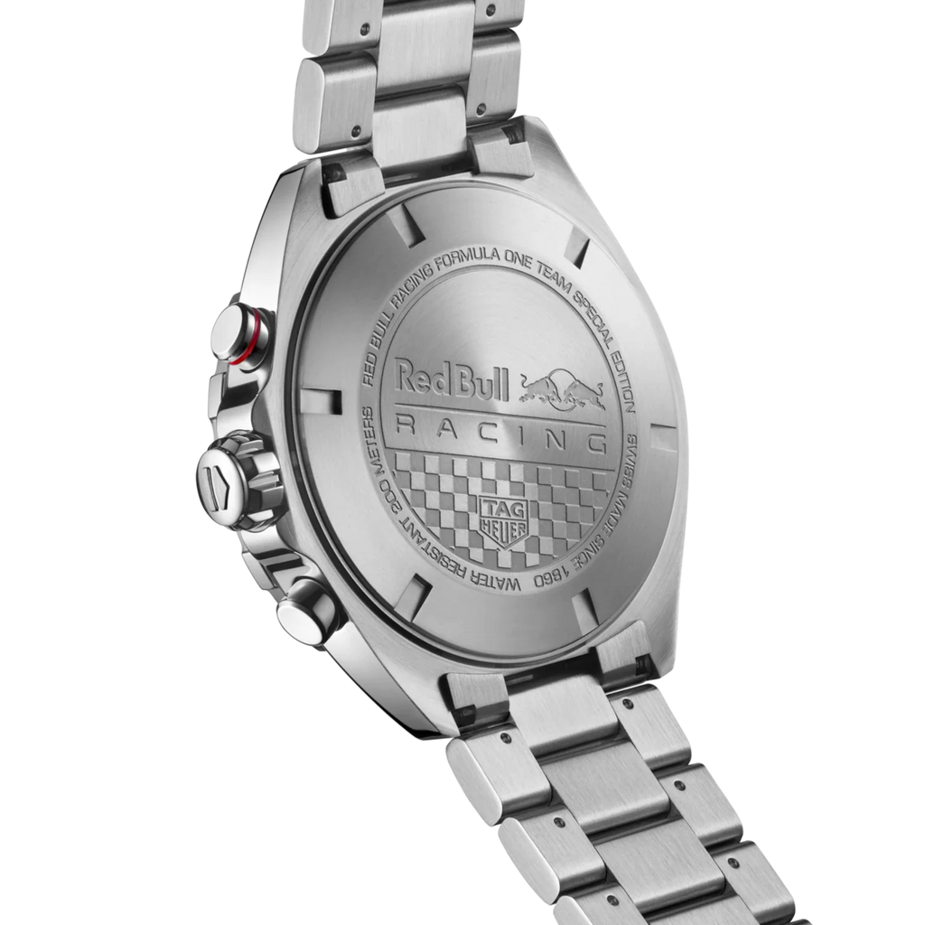 Tag Heuer Formula 1 x Red Bull Racing Chronograph Blue Dial Silver Steel Strap Watch for Men - CAZ101AL.BA0842