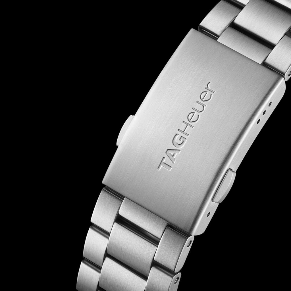 Tag Heuer Formula 1 Gulf Edition Chronograph Blue Dial Silver Steel Strap Watch for Men - CAZ101AT.BA0842