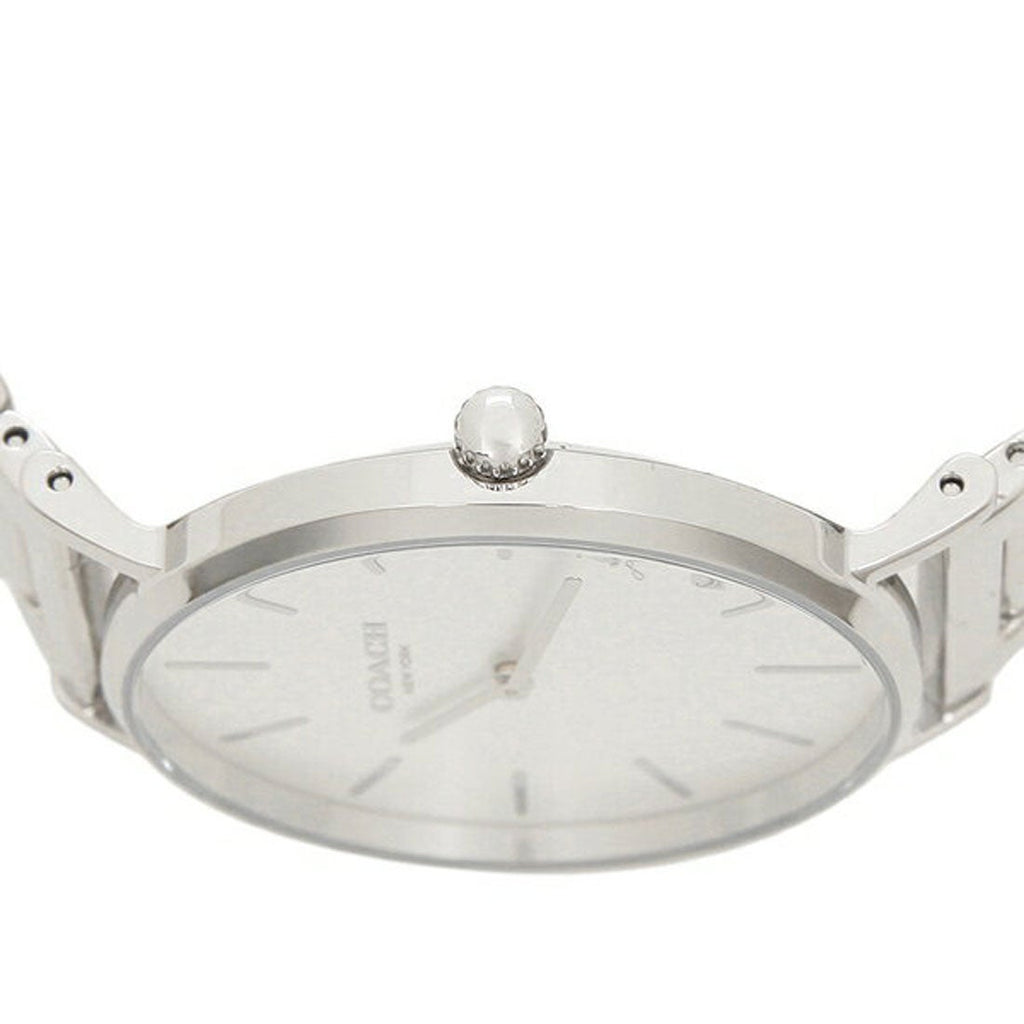 Coach Perry Silver Dial Silver Steel Strap Watch for Women - 14503344