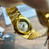 Tissot PRX Powermatic 80 Gold Dial Gold Steel Strap Watch for Men - T137.407.33.021.00
