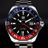 Tag Heuer Aquaracer Pepsi Black Dial Watch for Men - WAY201F.BA0927