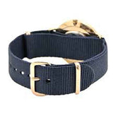 Daniel Wellington Classic Bayswater Black Dial Black NATO Strap Watch For Women - DW00100281