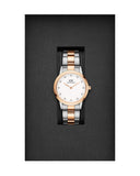 Daniel Wellington Iconic Link White Dial Two Tone Steel Strap Watch For Women - DW00100359