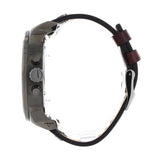 Diesel Mr Daddy Chronograph Blue Dial Brown Leather Strap Watch For Men - DZ7314