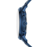 Fossil Neutra Chronograph Blue Dial Blue Steel Strap Watch for Men - FS5826