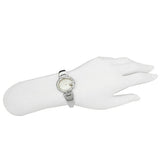 Gucci Guccissima Quartz Silver Dial Silver Steel Strap Watch For Women - YA134511