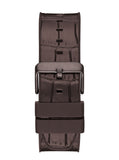 Guess Edge Chronograph Brown Dial Brown Leather Strap Watch For Men - GW0492G2