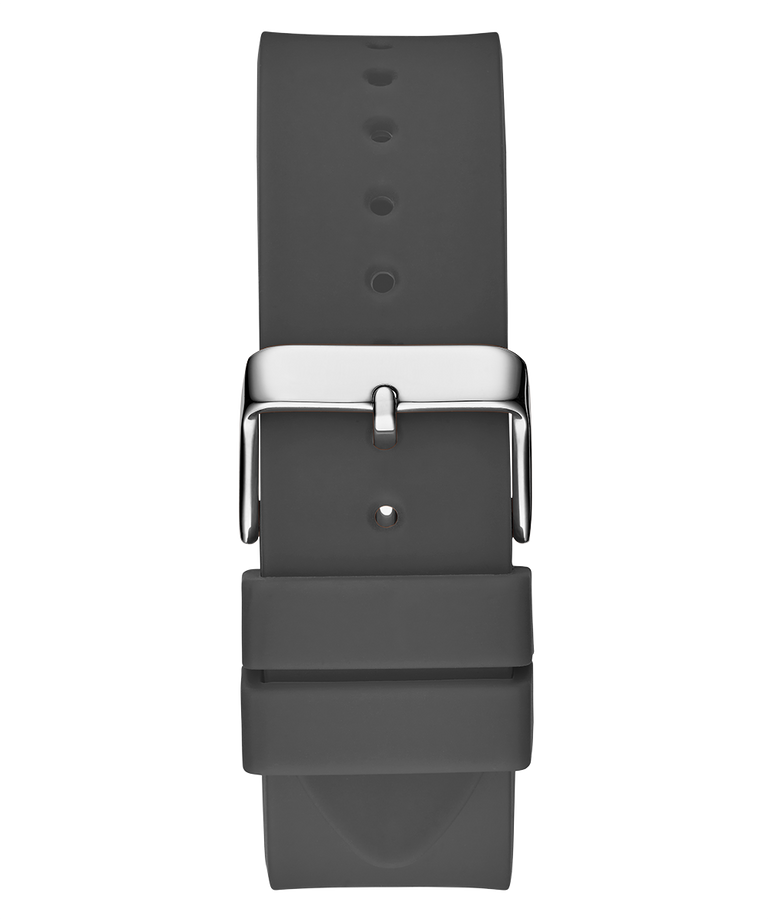 Guess Phoenix Multifunction Black Dial Grey Silicone Strap Watch For Men - GW0203G9