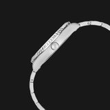 Guess Connoisseur Silver Dial Silver Steel Strap Watch for Men - GW0265G6