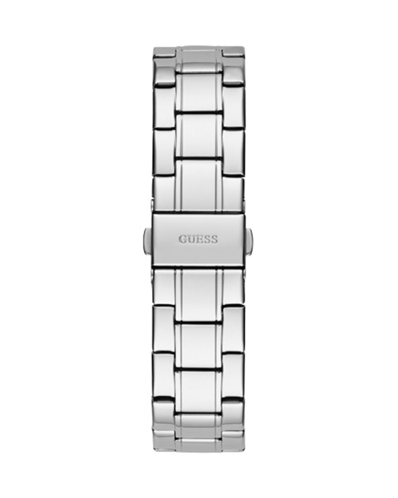 Guess Duchess Quartz Silver Dial Silver Steel Strap Watch For Women - GW0558L1