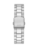 Guess Connoisseur Analog Black Dial Silver Steel Strap Watch For Men - GW0542G1