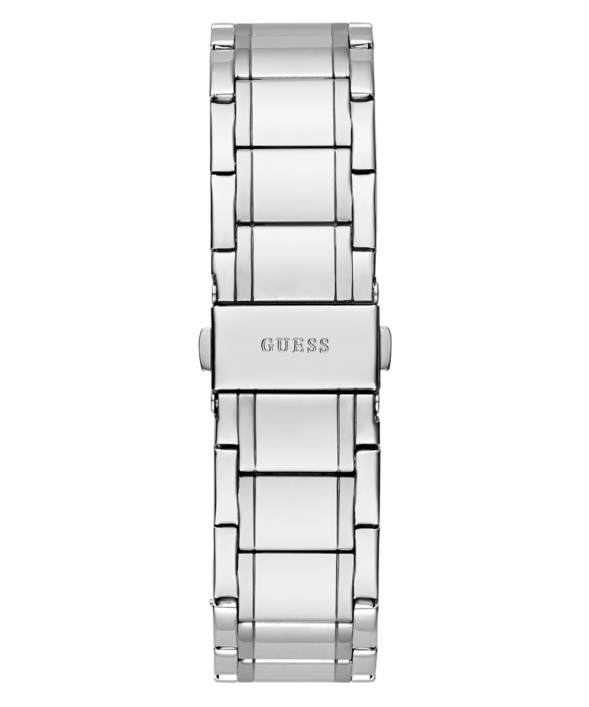 Guess Prodigy Chronograph Blue Dial Silver Steel Strap Watch For Men - GW0624G1