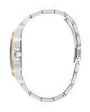 Guess Dress Chronograph Multifunction Green Dial Two Tone Steel Strap Watch For Men - GW0631G1