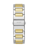 Guess Dress Chronograph Multifunction Green Dial Two Tone Steel Strap Watch For Men - GW0631G1