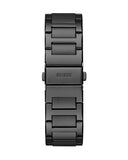 Guess Integrity Analog Black Dial Black Steel Strap Watch for Men - GW0631G2