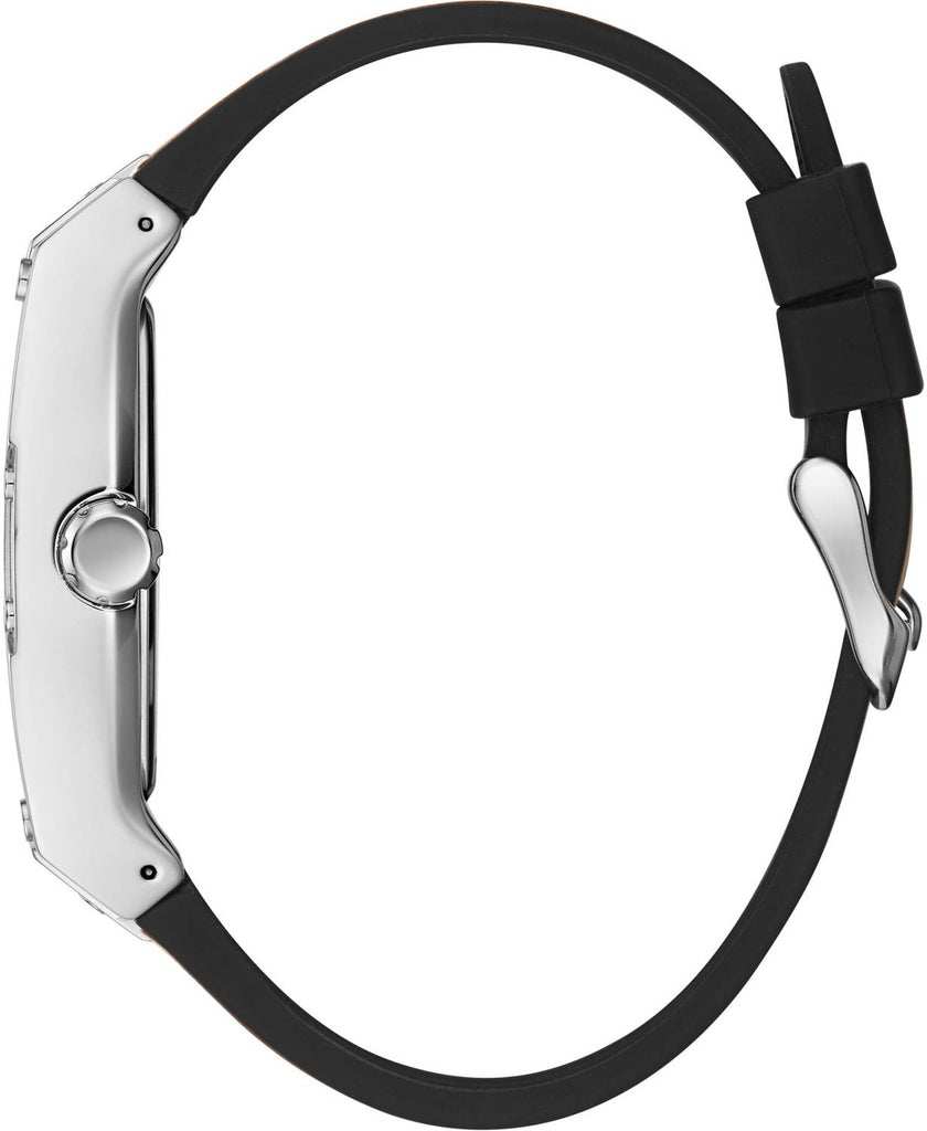 Guess Phoenix Multifunction Black Dial Brown Leather Strap Watch for Men - GW0202G3