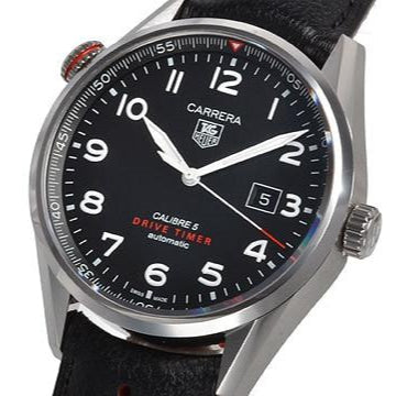 Tag Heuer Carrera Black Dial Watch for Men - WAR2A10.FC6337